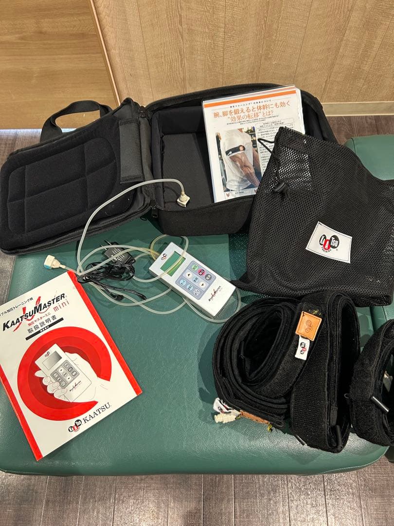 【KAATSU】加圧マスターミニ 加圧ベルト 正規品　加圧トレーニング セット 加圧ベルト「正規品」腕用2本のみ トレーニングベルト 加圧 ベルト 加