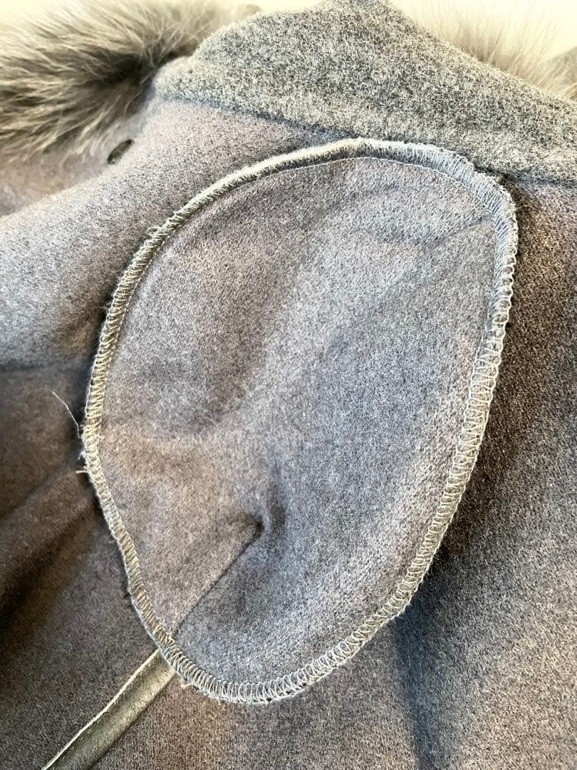 a*a様 美品TURKIS TUKKUポンチョ カシミヤ＆フォックスファー コー