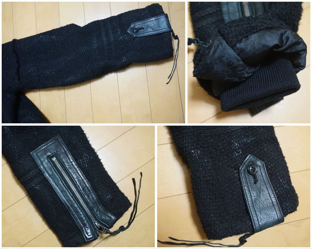 Roen コーティング加工 ドレープ モッズ コート hyde ROCK M - メルカリ