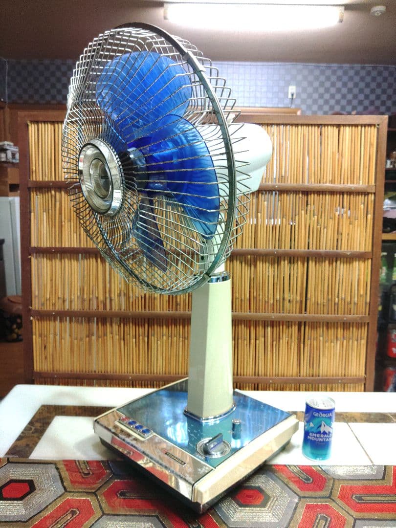 TOSHIBA レトロ扇風機 H-30AW かわいい扇風機 昭和家電 東芝レトロ