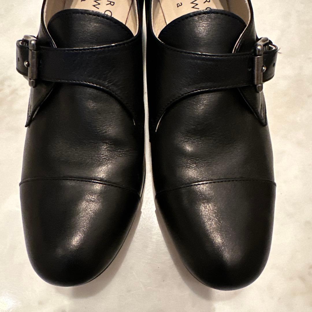 MARGARET HOWELL idea ダブルモンクストラップシューズ23.5 ダブル
