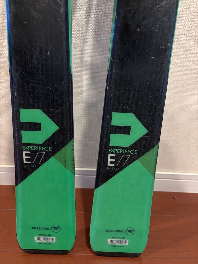 くり様専用 ROSSIGNOL E77 スキー板 バインディング付き160センチ