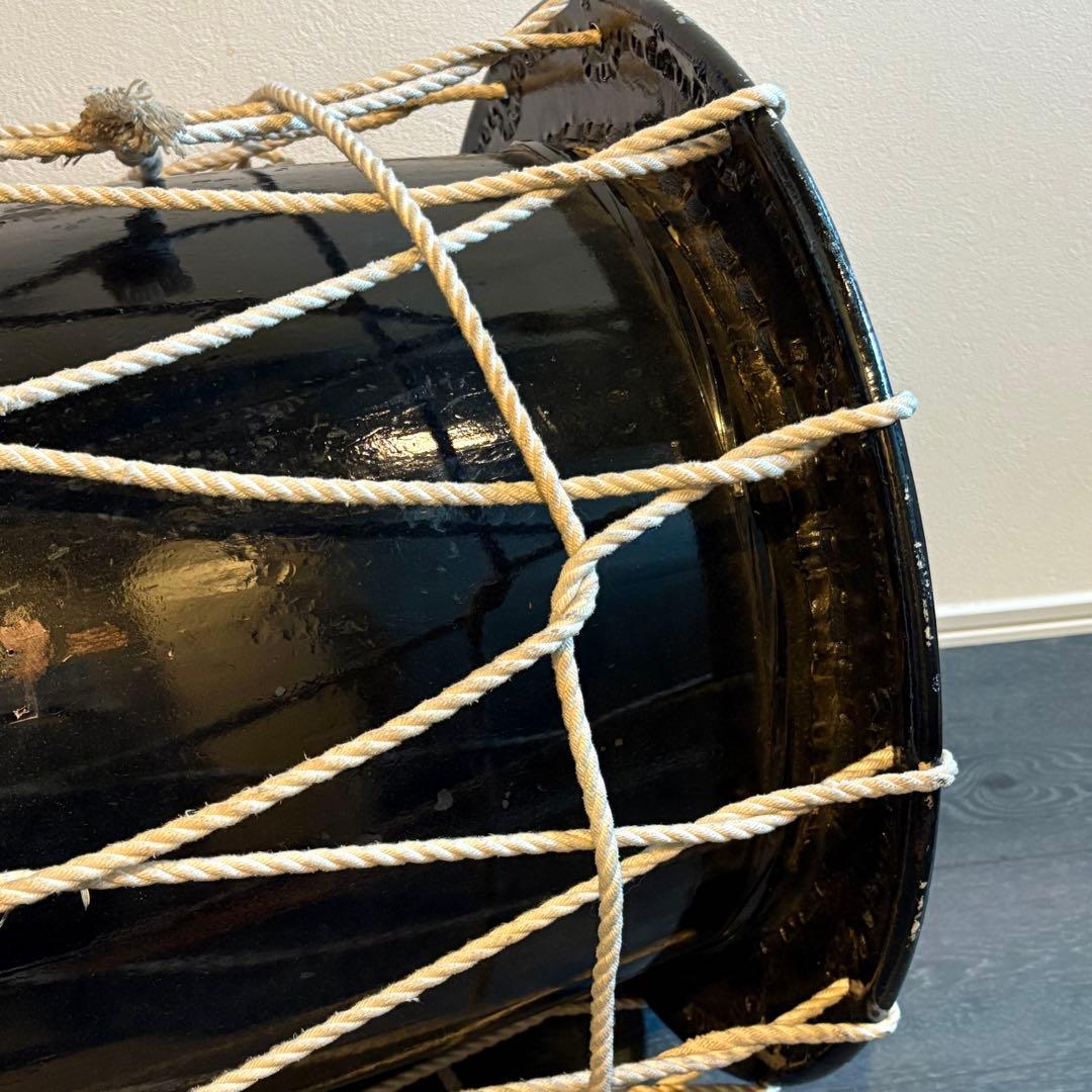 盛岡 さんさ太鼓 一尺七寸 1尺7寸 直径 約51cm 和