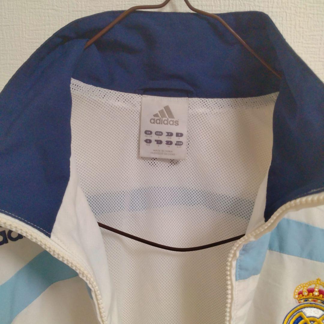 adidas レアル・マドリードFC 00s 刺繍ロゴ ウインドブレーカー 上下