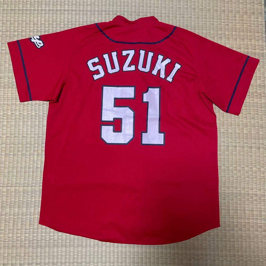 鈴木誠也 カープ背番号51レプリカユニフォーム サイズS - メルカリ