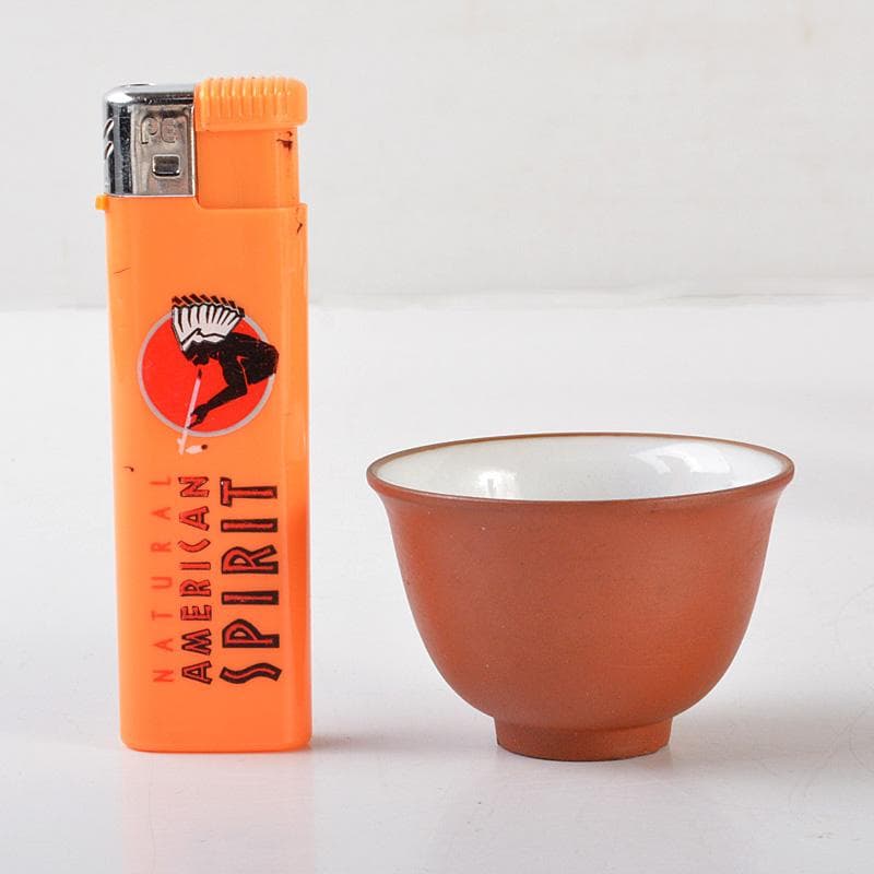 煎茶道具 紫砂 朱泥 内白釉 煎茶碗 二十点まとめて N 6551 美術品