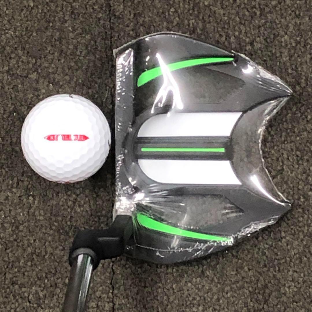 ☆新品☆激安☆極太グリップと大型ヘッドの安定感抜群のカッコいいダイナミクスパター
