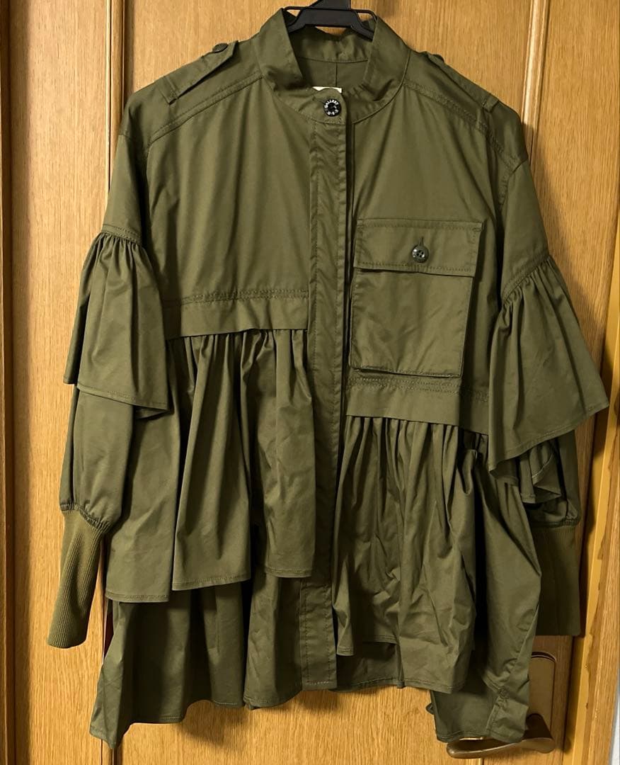 USU GALLERY フリル付きミリタリージャケット USU GALLERY | FUKAYA FASHION STORES ONLINE