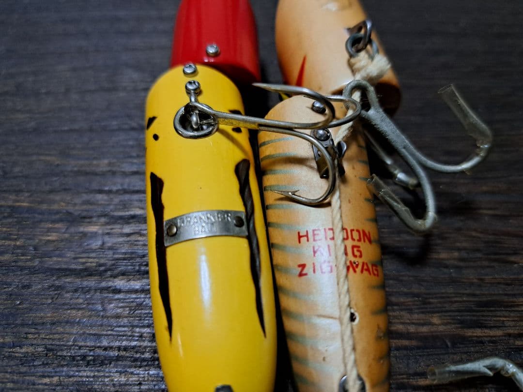 HEDDON OLD KING ZIG-WAG & 道楽 半信半疑