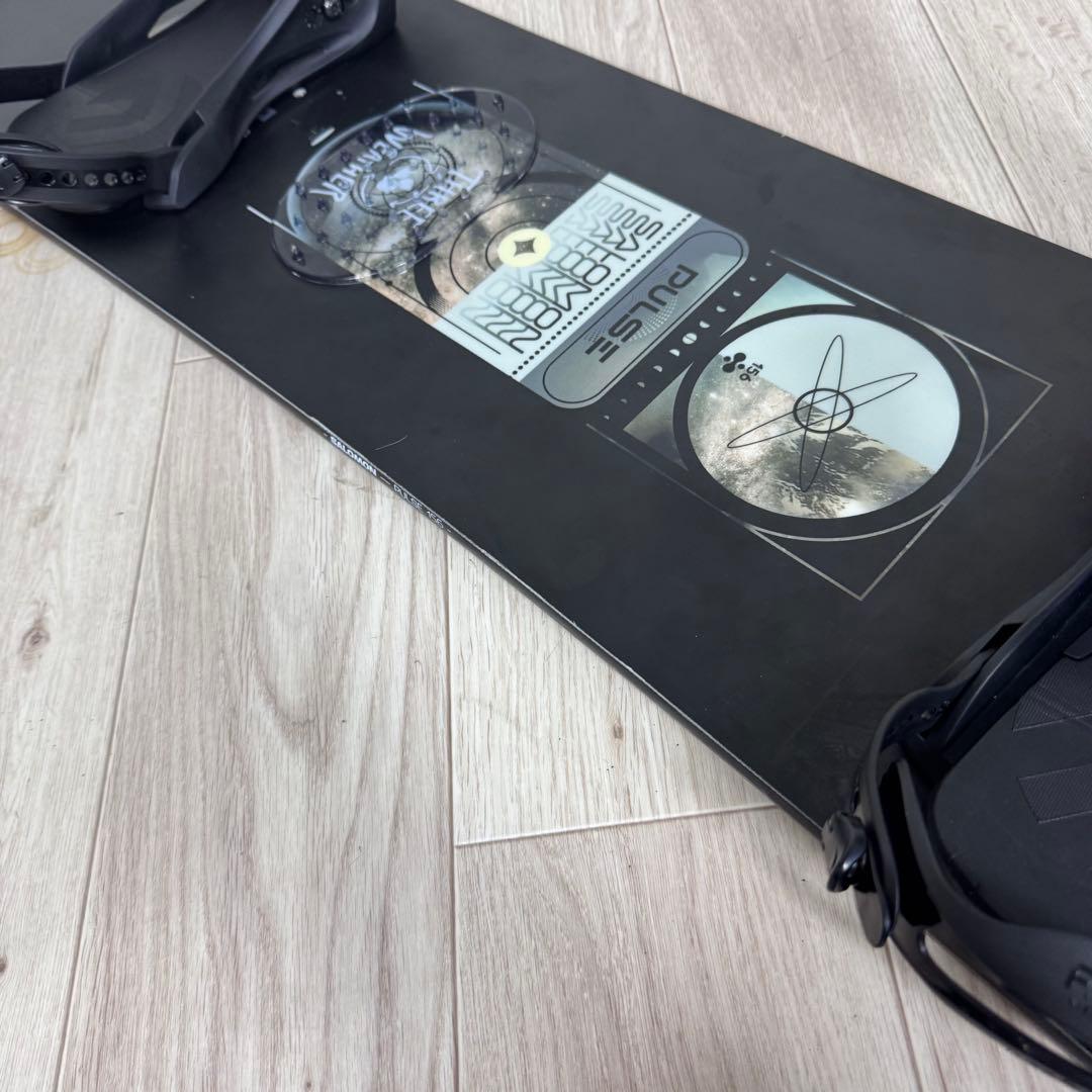 SALOMON PULSE 156cmスノーボードFLUX Mサイズ - メルカリ