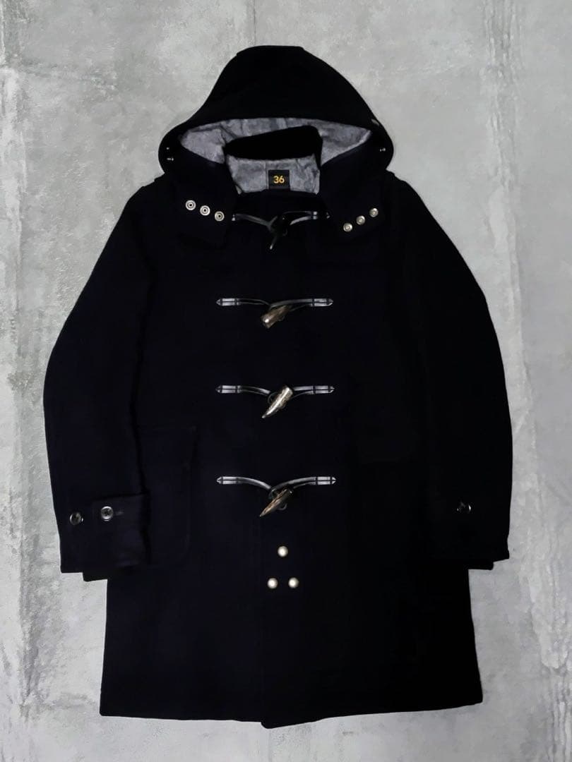 Scye Basics サイベーシックス ロング ダッフル コート ウィンターセール】美品 サイベーシックス SCYE BASICS メルトン