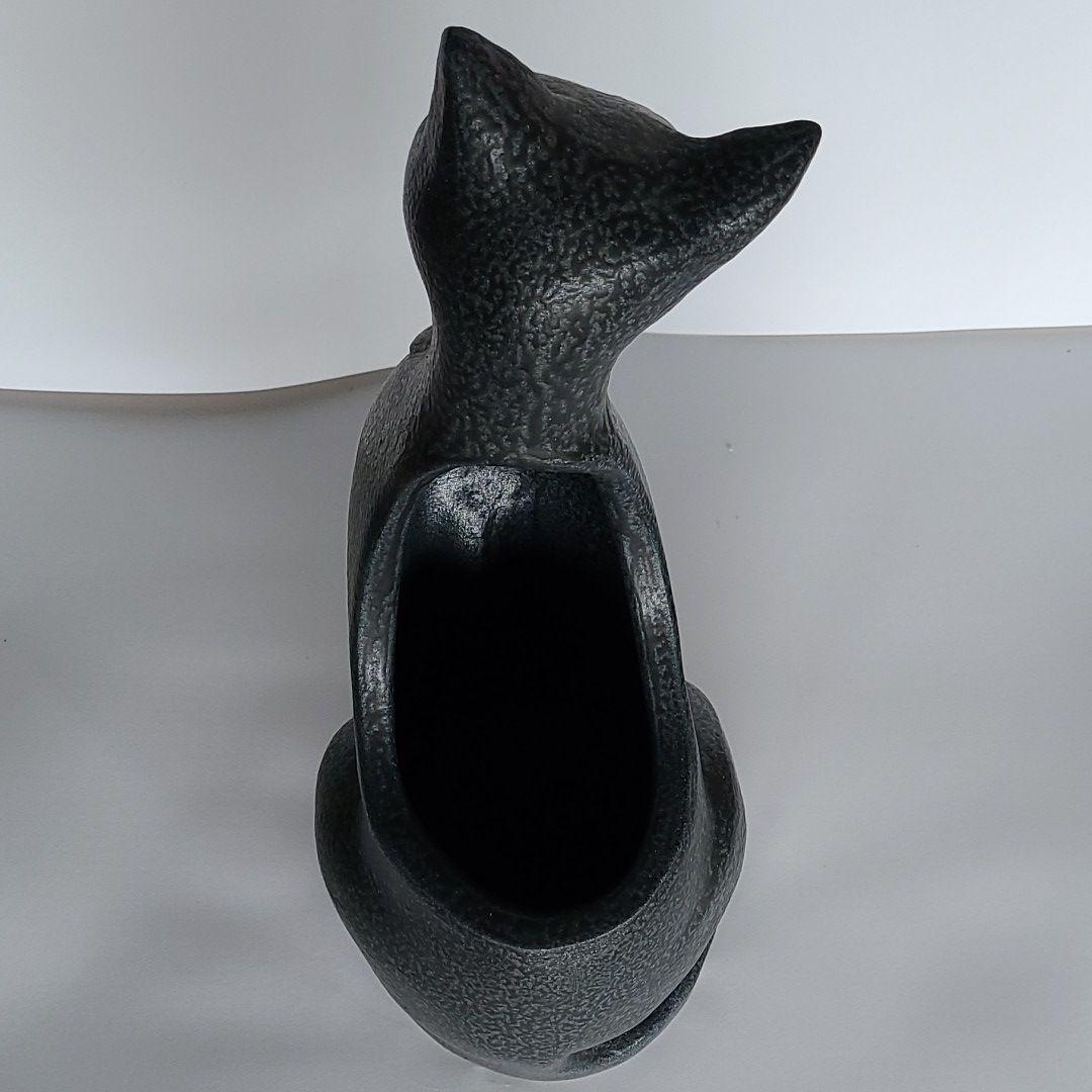 信楽焼傘立て ねこレリーフ 高さ63cm - メルカリ