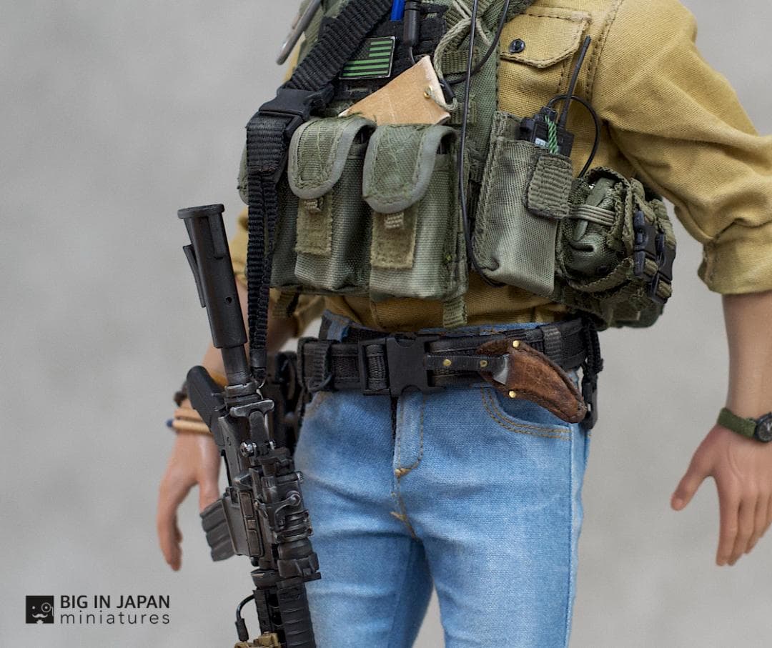 1/6 PMC ミリタリーフィギュア ホットトイズ・ミリタリー】1／6スケールフィギュア P.M.C. Operator