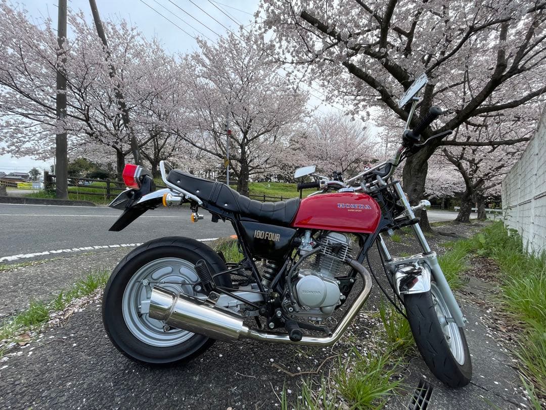 最終値下げ【埼玉】エイプ100ヨンフォア仕様APE100 車体CB400Four