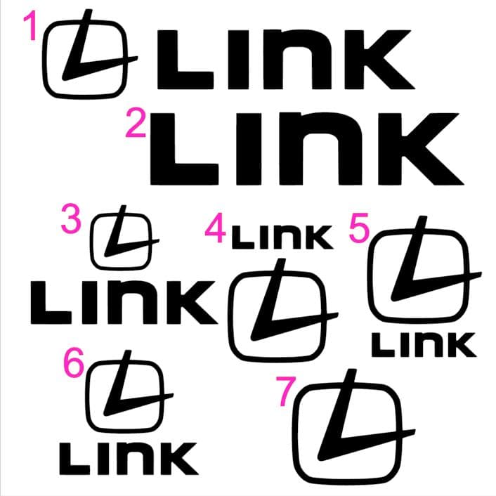 LINK　リンク　ステッカー Amazon.co.jp: シーエルリンク オリジナルステッカー マウンテンロゴ