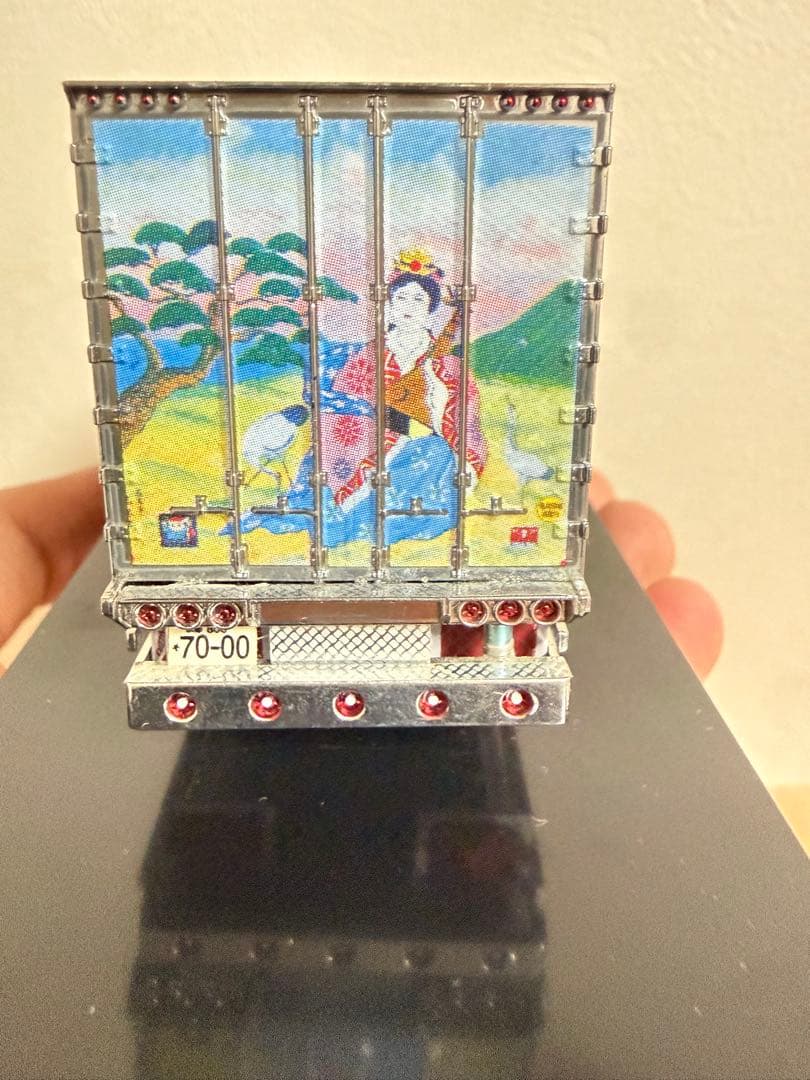 RealMold ミニカー 1:72 みや こ鮮冷デコトラ 激レア - メルカリ