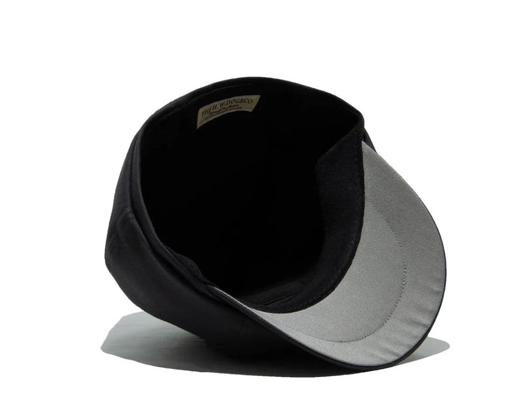 H.W.DOG&co. news paper cap blackサイズ40