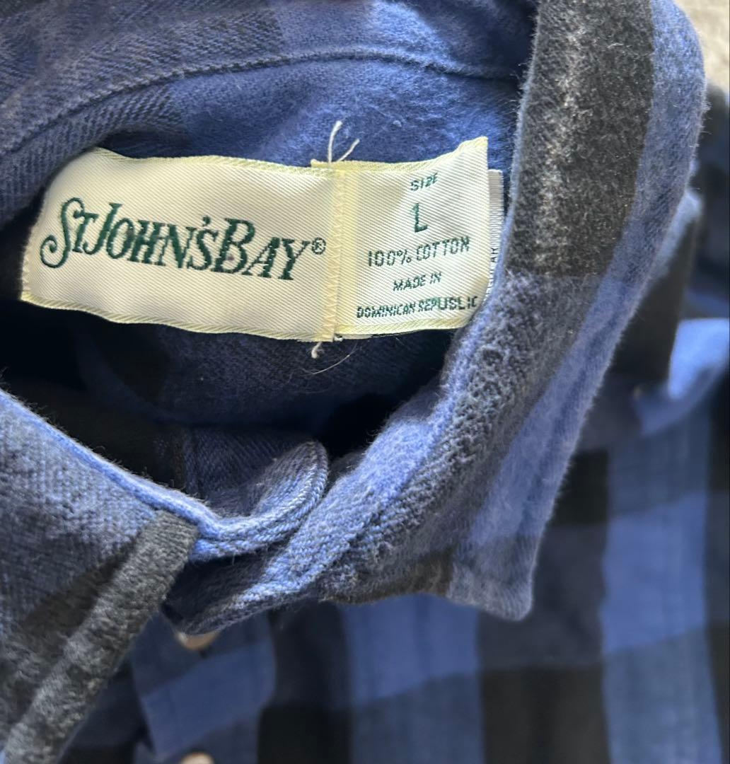 St.John's Bay チェック柄ネルシャツ L - メルカリ