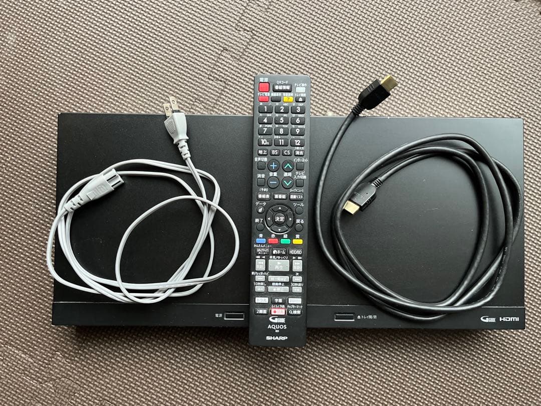 BD-NW1100 ブルーレイレコーダー シャープ - メルカリ