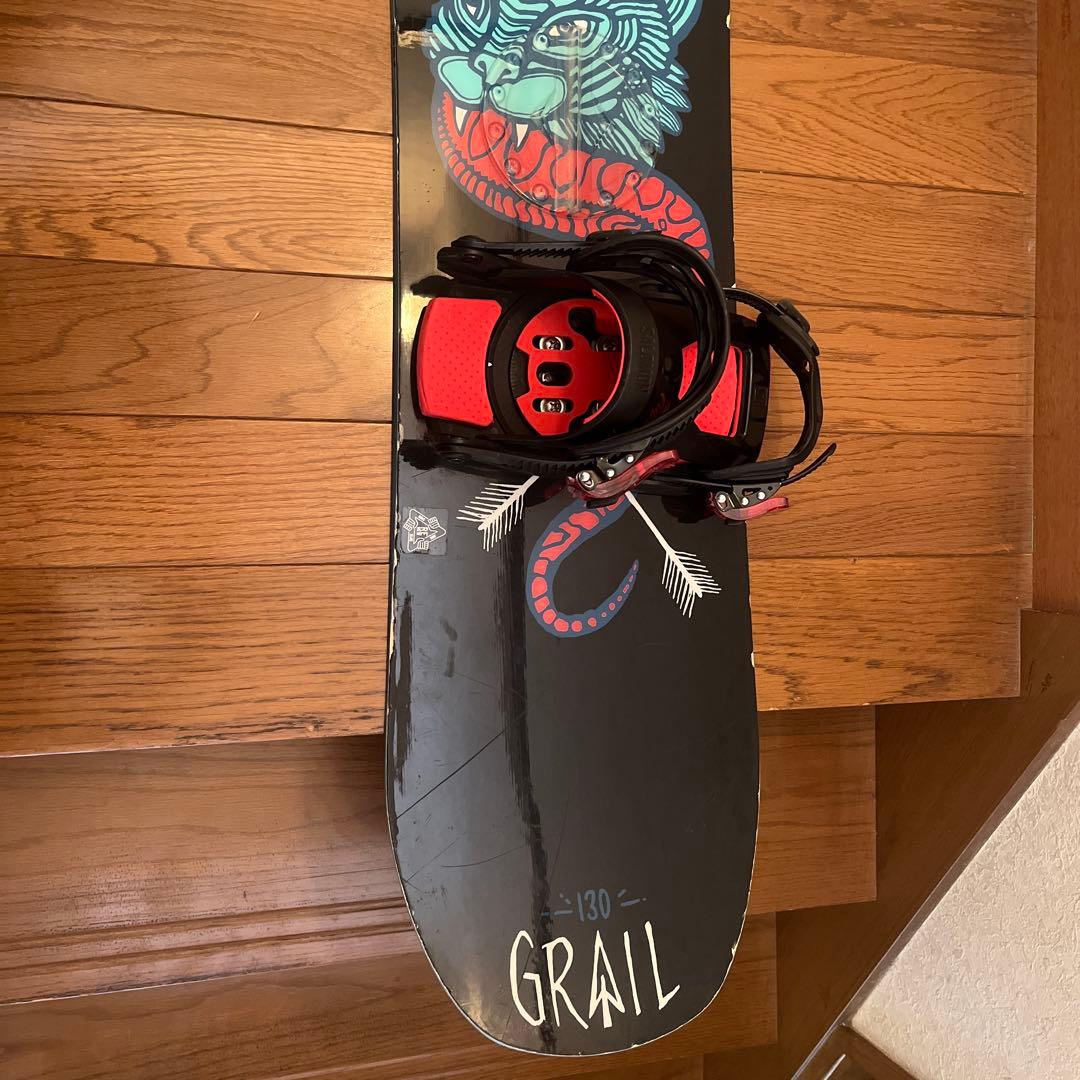 con708様専用 キッズ SALOMON GRAIL スノーボードサイズ130 - メルカリ