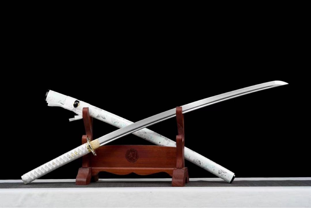 白綾 刀装具 日本刀 武具 鑑賞刀 居合刀 模造刀 舞踊刀 | Shop at