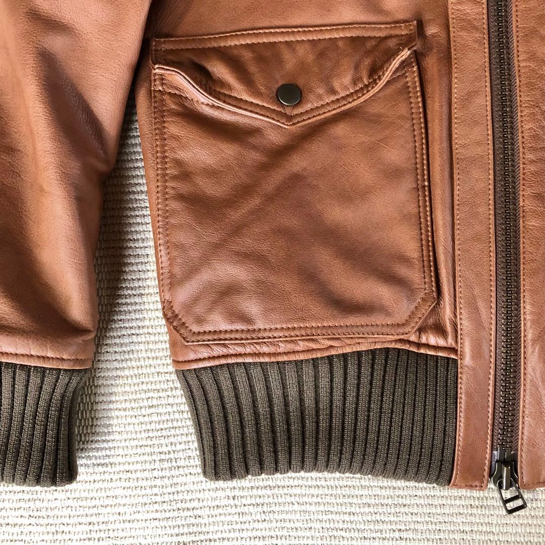 iNCERTUS UNITED ARROWS 牛革 レザージャケット ブルゾン - メルカリ