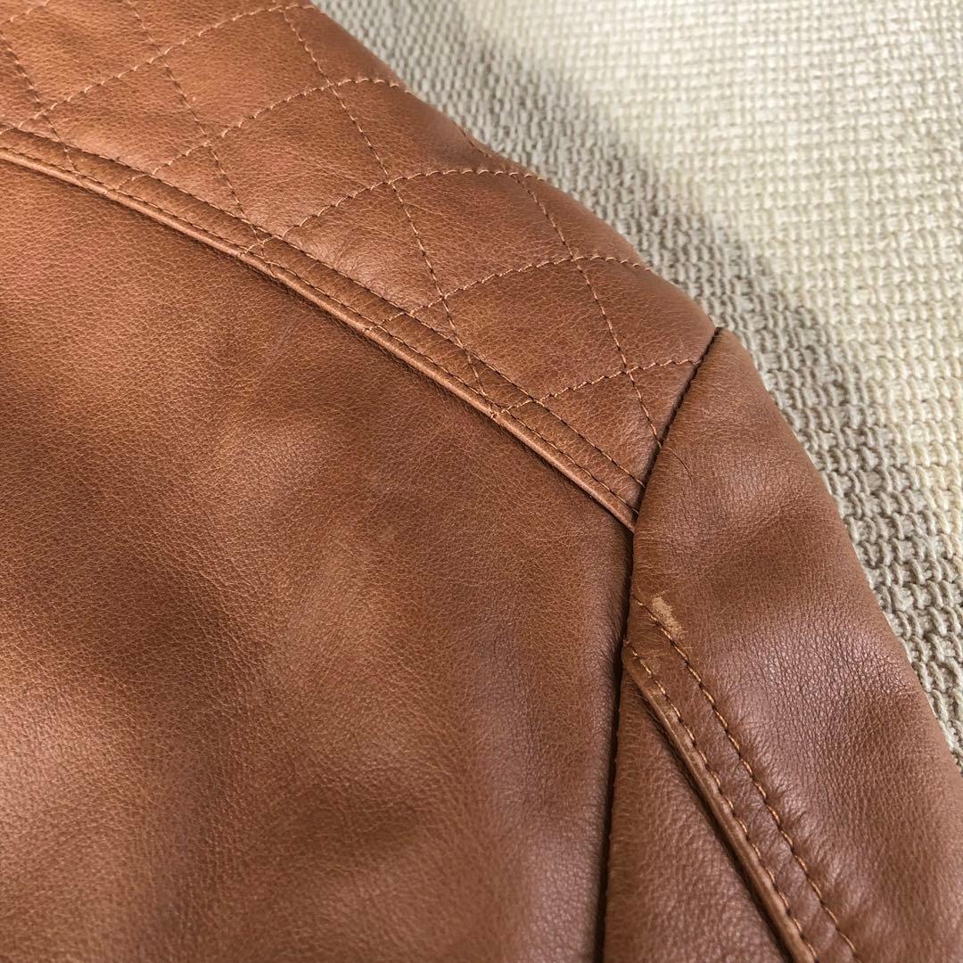 iNCERTUS UNITED ARROWS 牛革 レザージャケット ブルゾン - メルカリ