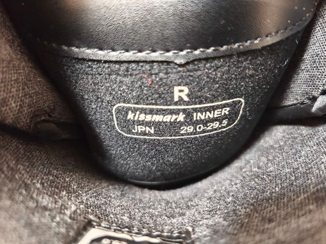 【美品】一度のみ使用 KISSMARK KM GENEROUS 29.0cm