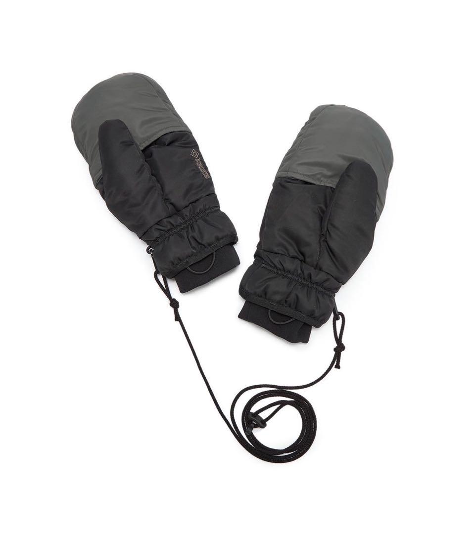 即発送 PALACE THE NORTH FACE DOWN GLOVE グレー - メルカリ