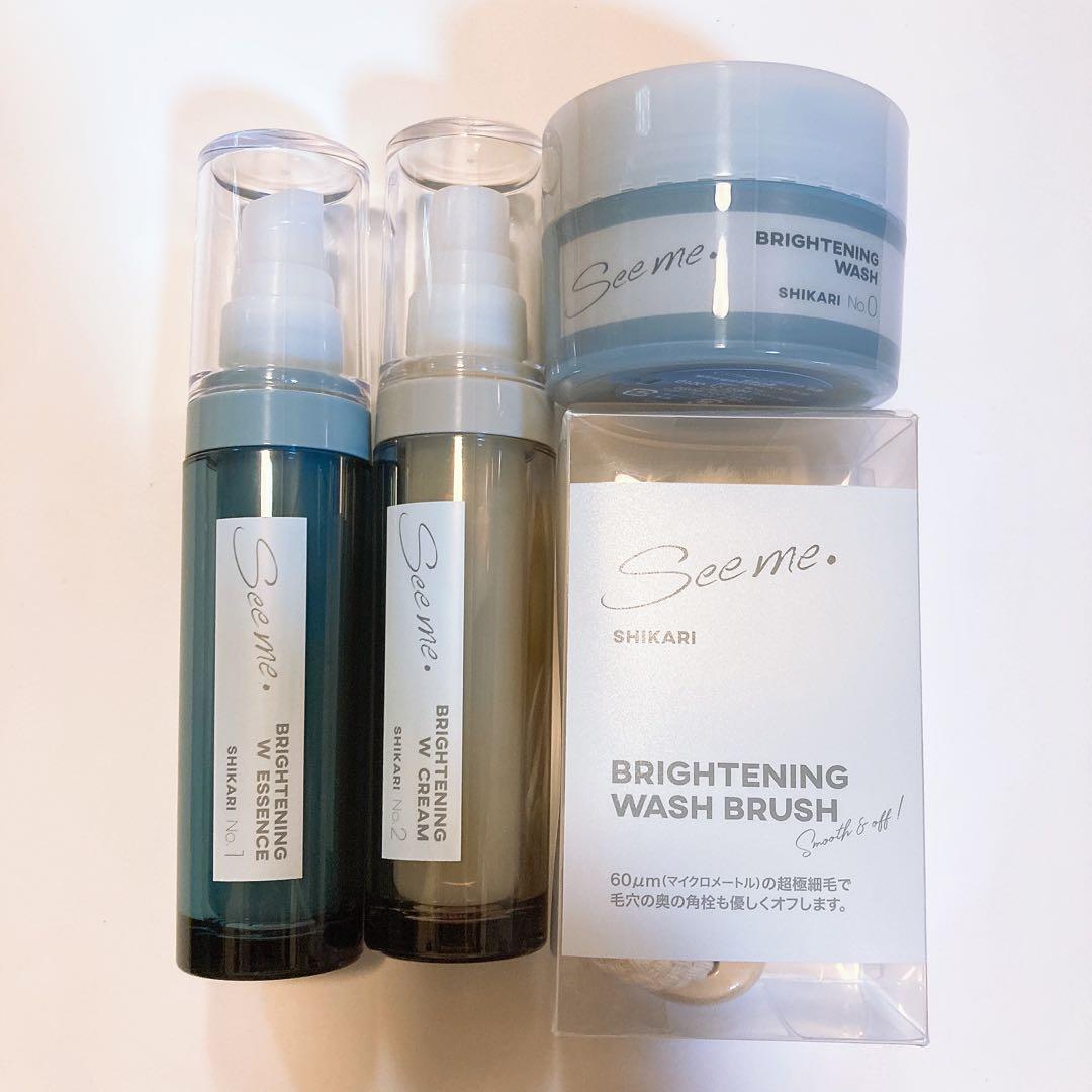Seeme BRIGHTENING WASH 4点セット 公式】SHIKARI Seeme.| Official store