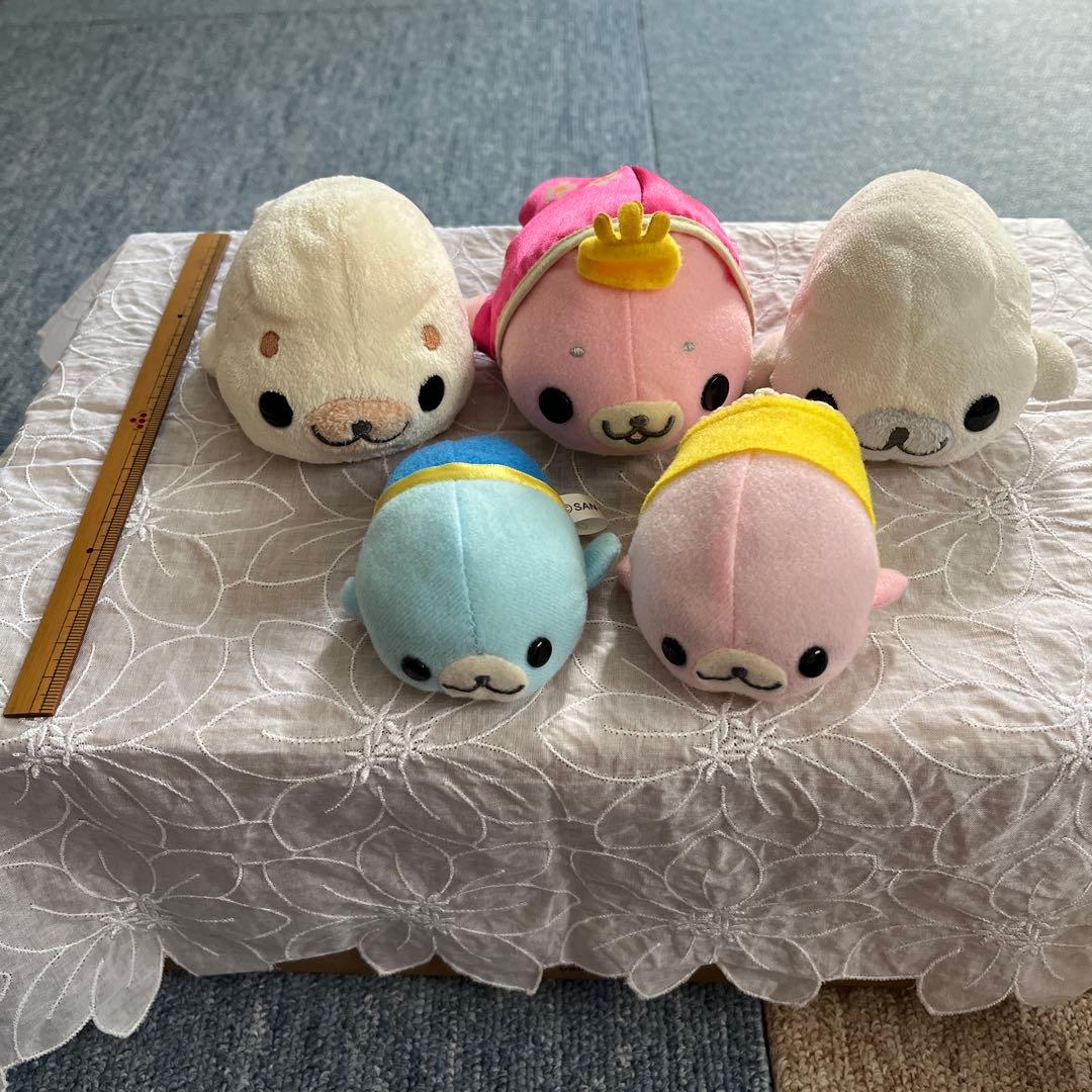 まめゴマ ひな祭りぬいぐるみ 他　平成レトロセット5体 まめゴマ ひな祭りぬいぐるみ 他 平成レトロセット5体 サンエックス