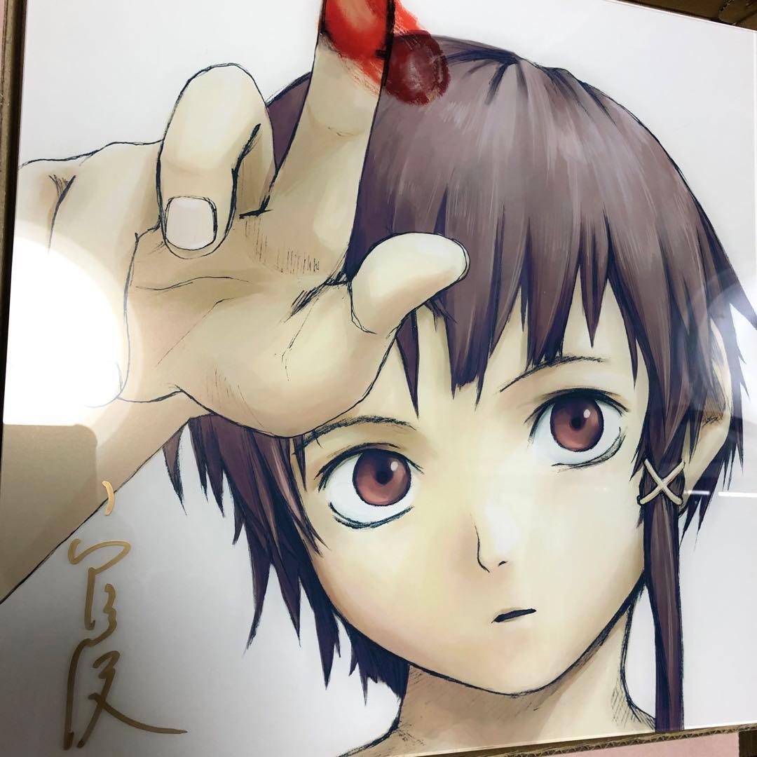 serial experiments lain アクリルアート - メルカリ