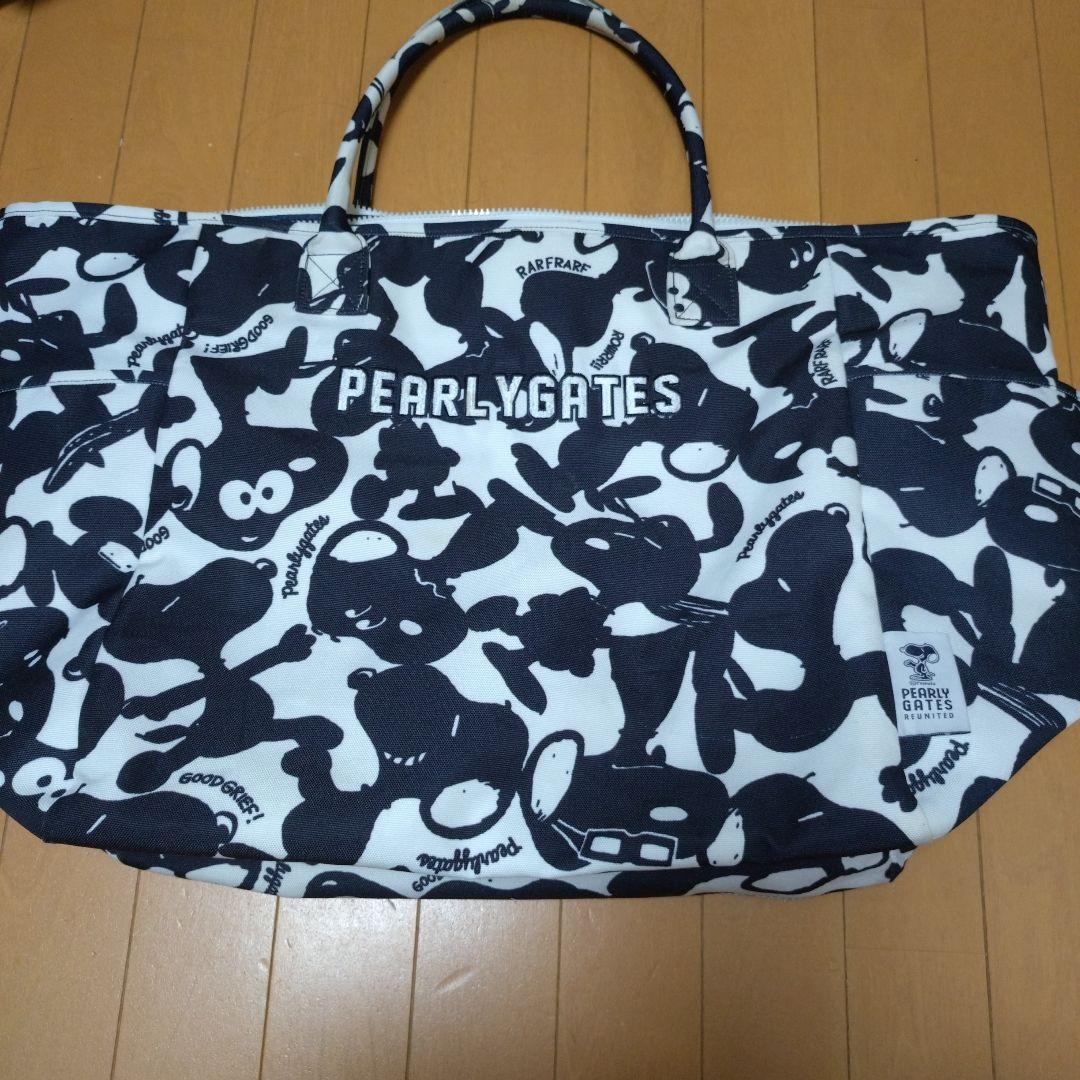 PEARLY GATES 大容量 スヌーピー柄ロッカーバック - メルカリ