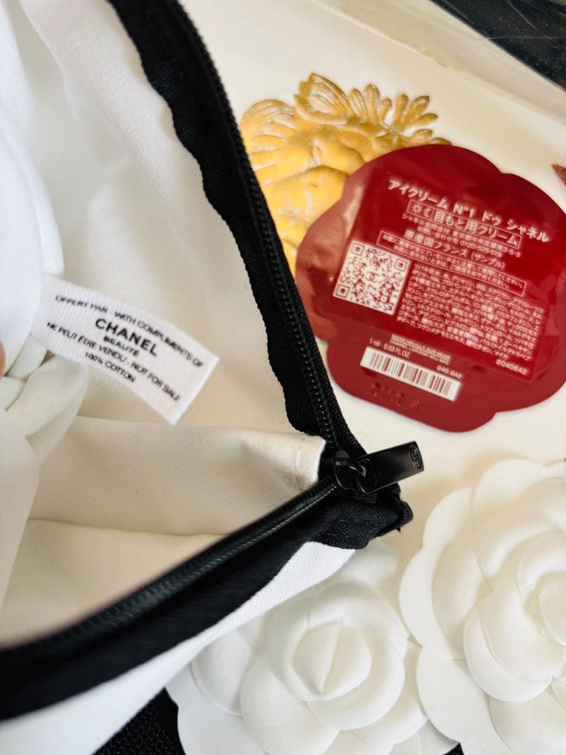 CHANEL N°5 ノベルティポーチ 4点SET 透明ポシェットおまけ付き