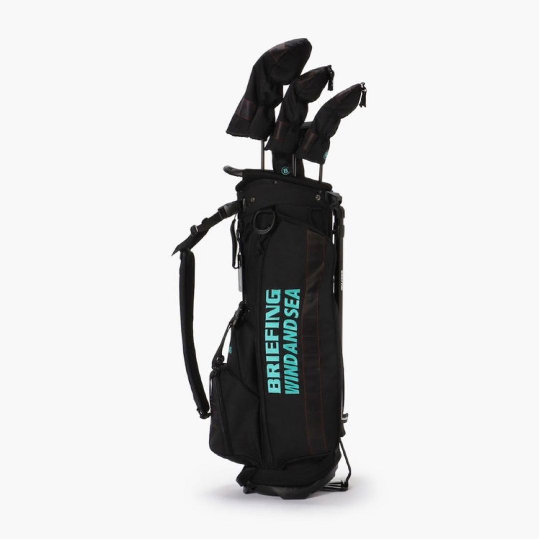 wind and sea briefing キャディーバッグ BLACK WDS - メルカリ