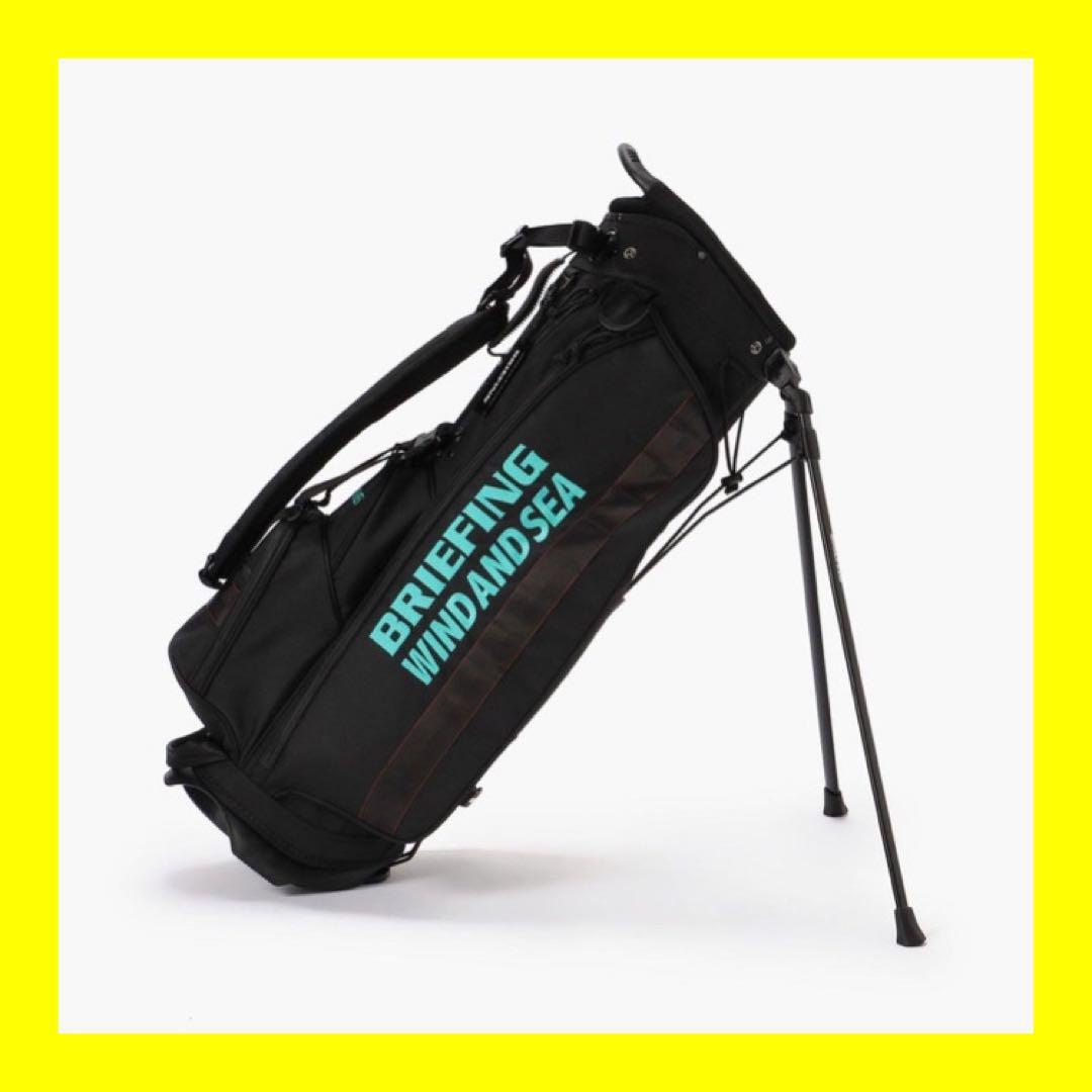 wind and sea briefing キャディーバッグ BLACK WDS - メルカリ