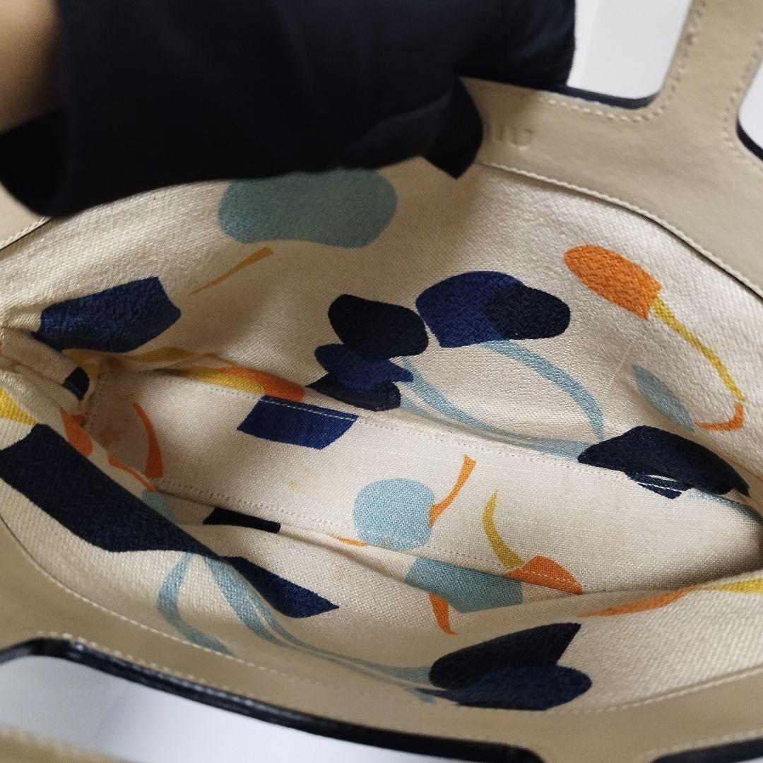 美品☆ MIUMIU アーカイブ リバーシブル ハンドバッグ 正面ロゴ型押し