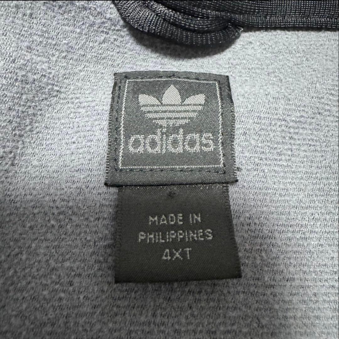 adidas 00s オーバーサイズトラックトップ ブラック y2k ジャージ