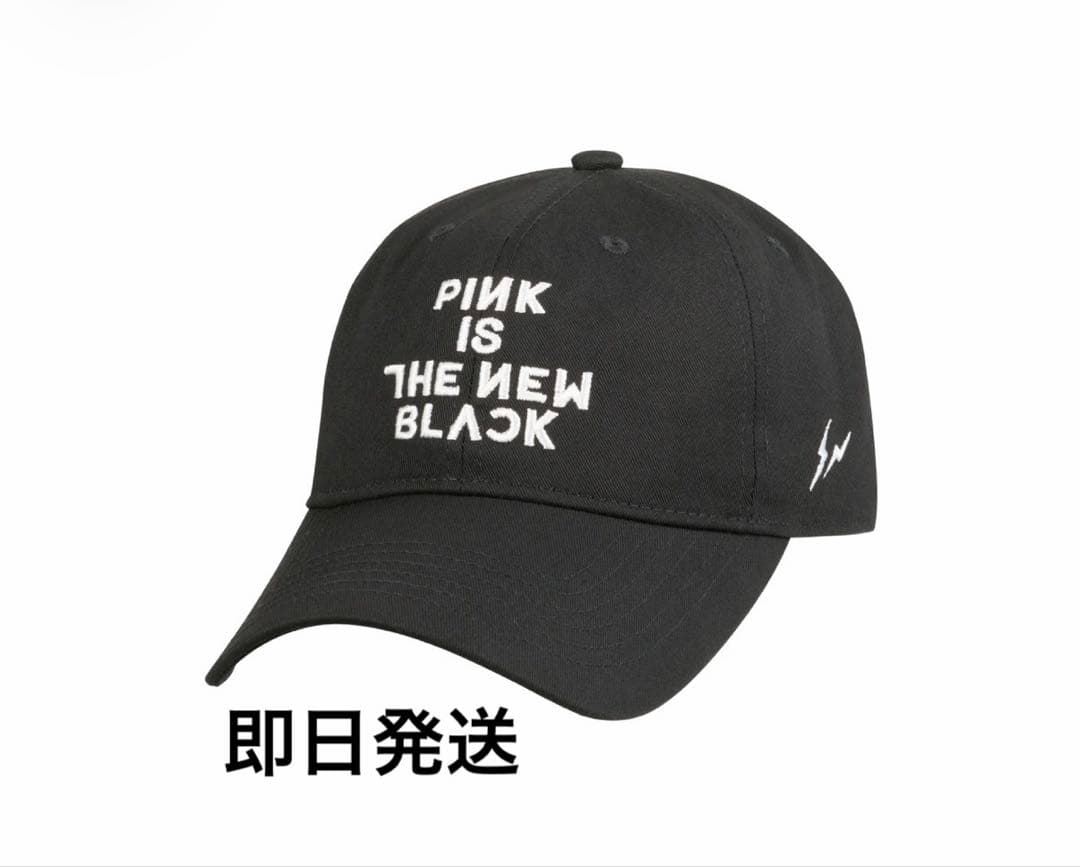 【FRAGMENT】CAP‐BLACK‐BLACKPINK FRAGMENT】CAP‐BLACK‐