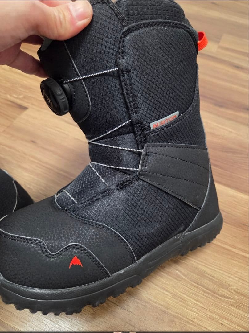 キッズ スノーボードブーツ バートン 24.0センチ burton boa ZIPLINE