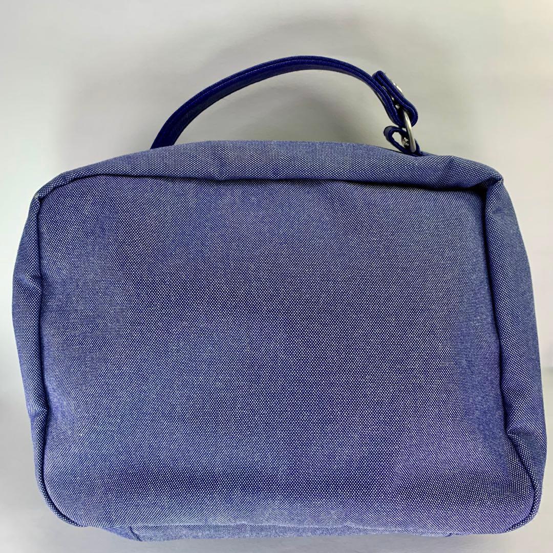 ファミリア familiar おむつポーチ デニム生地 クマちゃん 刺繍 - メルカリ