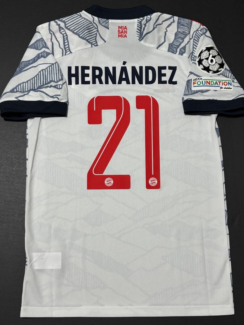 ザネ バイエルン・ミュンヘン 22/23 アウェイ リーグ仕様 バイエルン