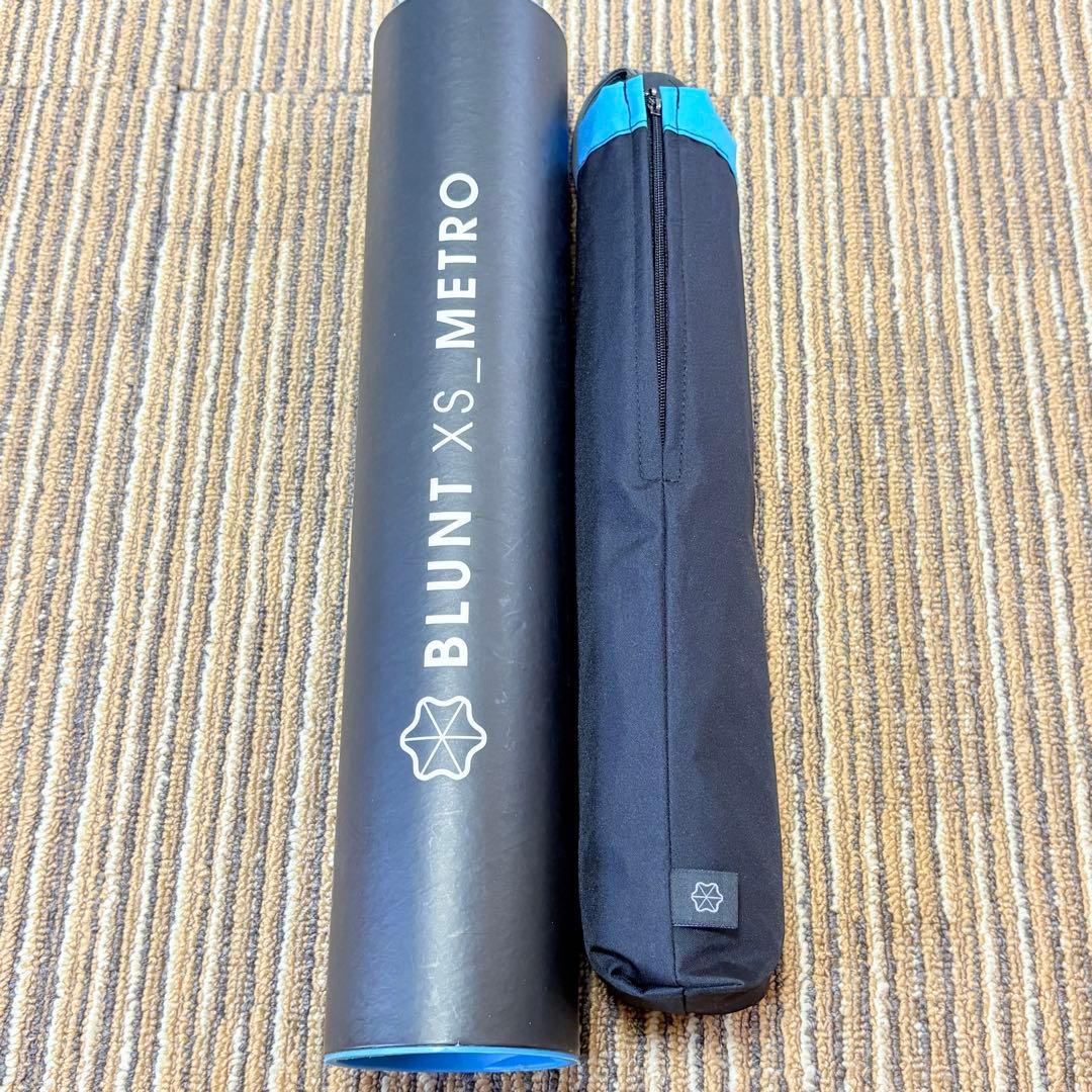 未使用　BLUNT XS METROブラント　メトロ　折り畳み傘　ブルー 折りたたみ傘 頑丈 通販 BLUNT METRO ブラント メトロ 折り畳み傘 傘