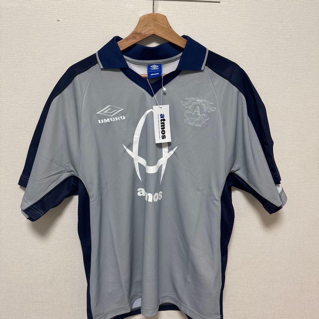 UMBRO ポロシャツ グレー/ネイビー 未使用 UMBRO/別注 UMBRO ワンポイント刺繍 ポロシャツ【限定展開】｜Daytona