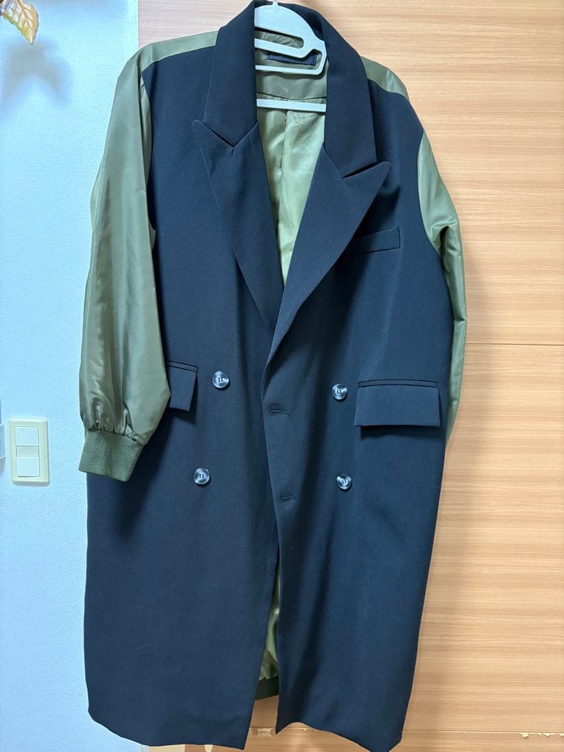 MICALLE MICALLE ミリタリードッキングテーラーコート - メルカリ