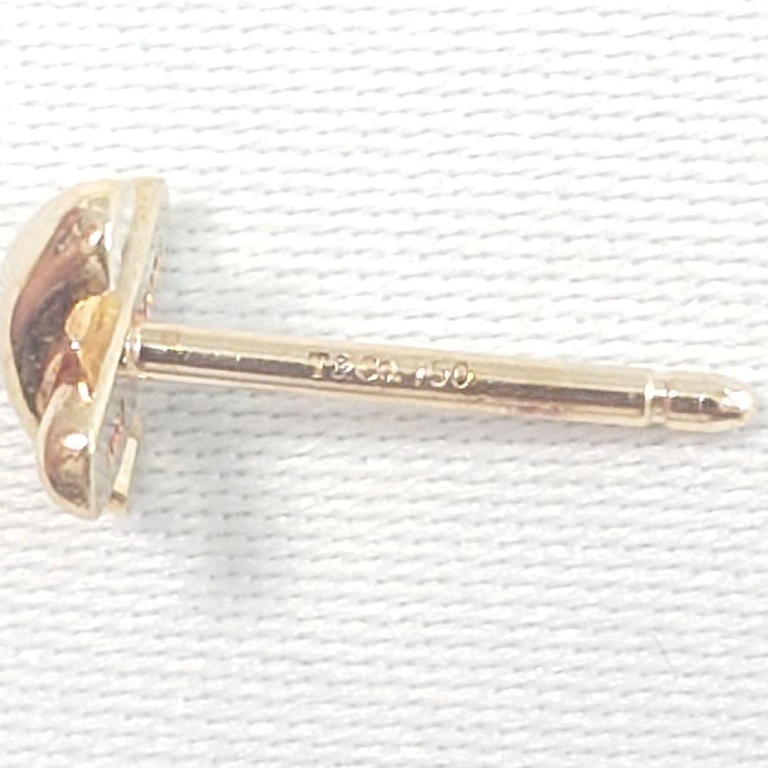TIFFANY ティファニー K18 クロスステッチ ピアス 片耳用 6469 - メルカリ
