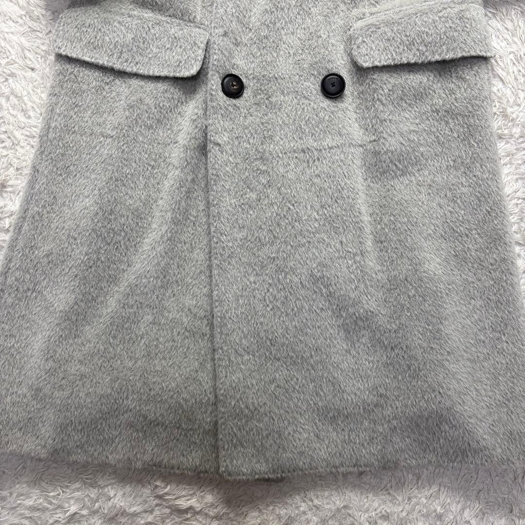 未使用タグ付き】エンポリオアルマーニ チェスターコート ダブル