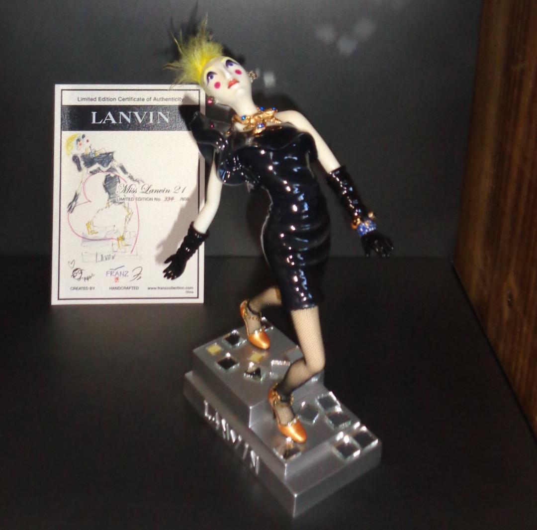 限定800体 ランバン MISS LANVIN 21 フィギュアドール 陶器人形 - メルカリ