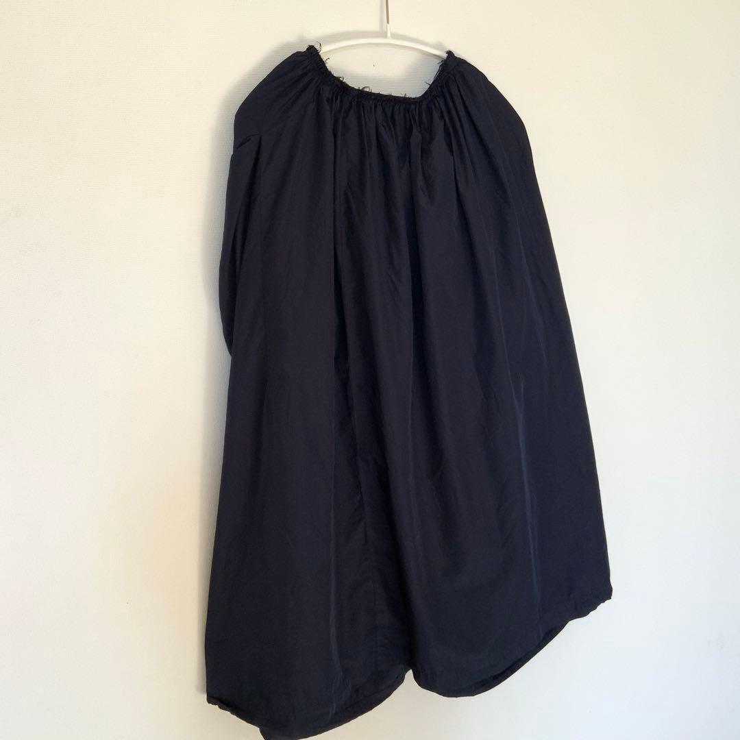《美品》コムデギャルソン コムコム ポリエステル　フレアスカート