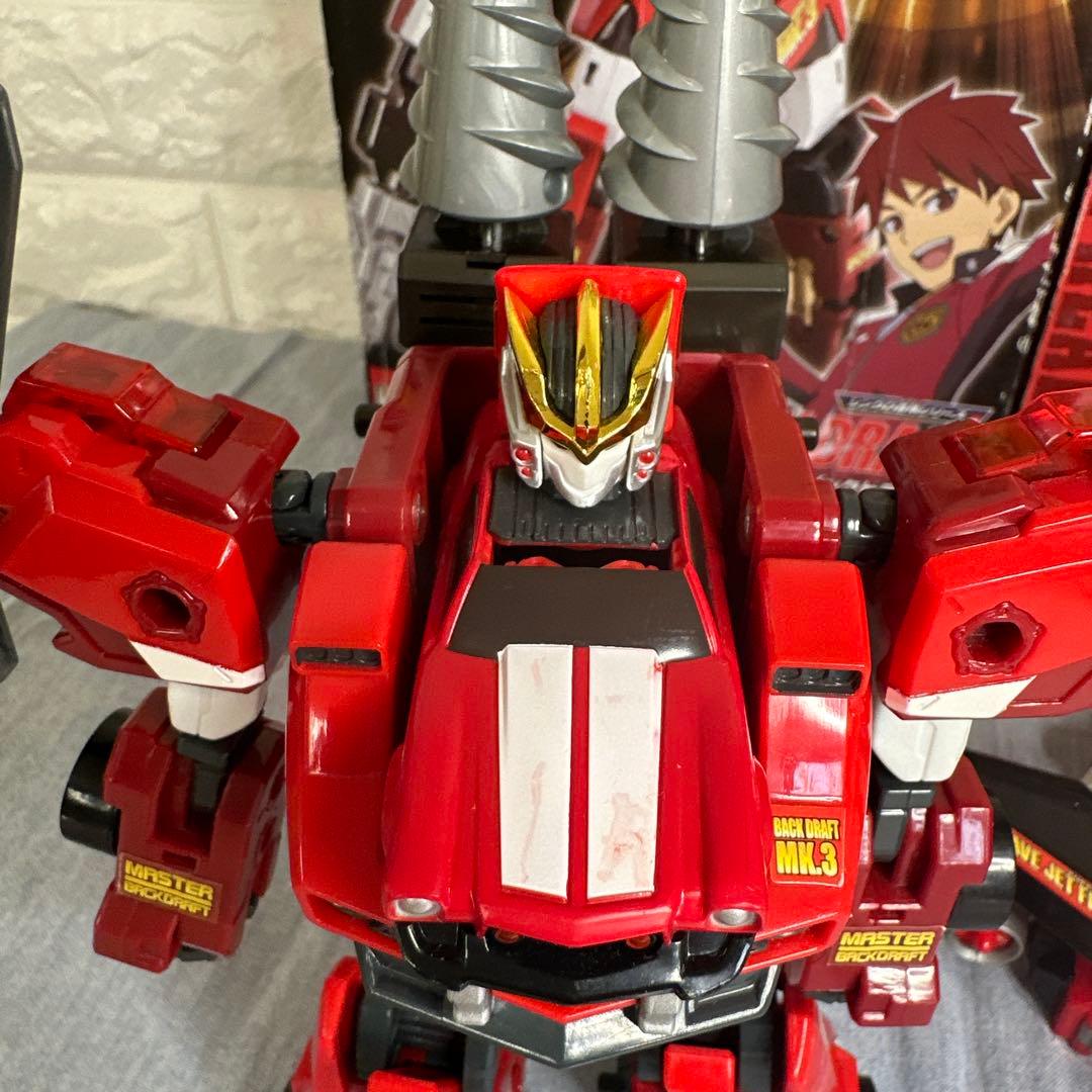 トミカハイパーレスキュードライブヘッド マスターバックドラフト